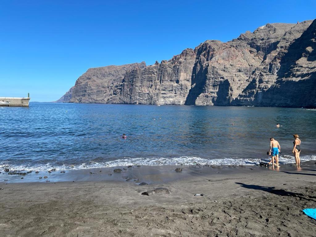 Amazing Atlantic And Breathtaking Mountains Views Apartment Acantilado de los Gigantes Bagian luar foto